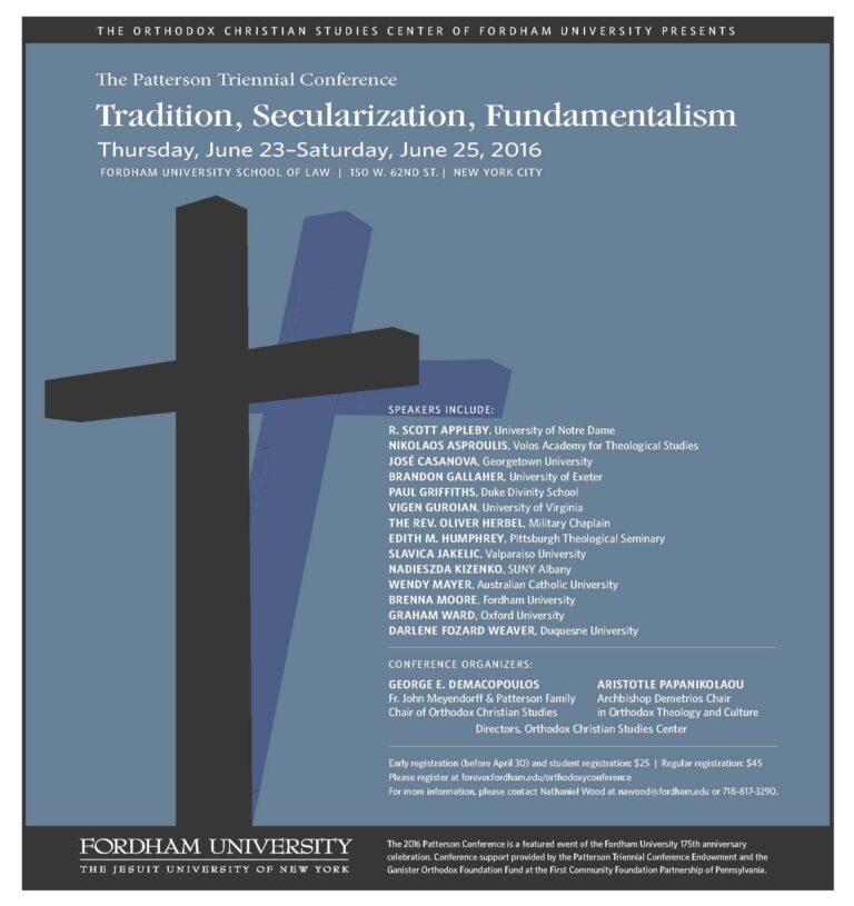 International Conference with the participation of the Academic Associate of the Volos Academy for Theological Studies,  Dr. Nikolaos Asproulis
