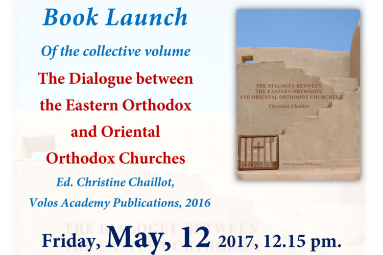 Book Launch Of the collective volume The Dialogue between the Eastern Orthodox and Oriental