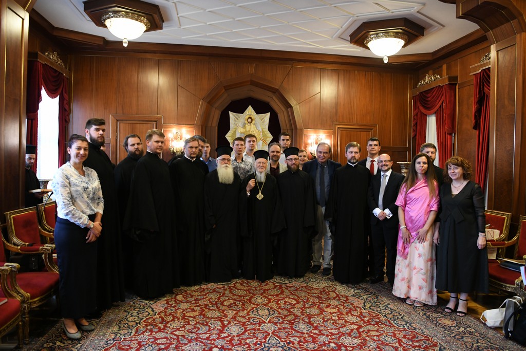 Volos Academy Summer School with Ukrainian Professors and Students visit to the Ecumenical Patriarchate