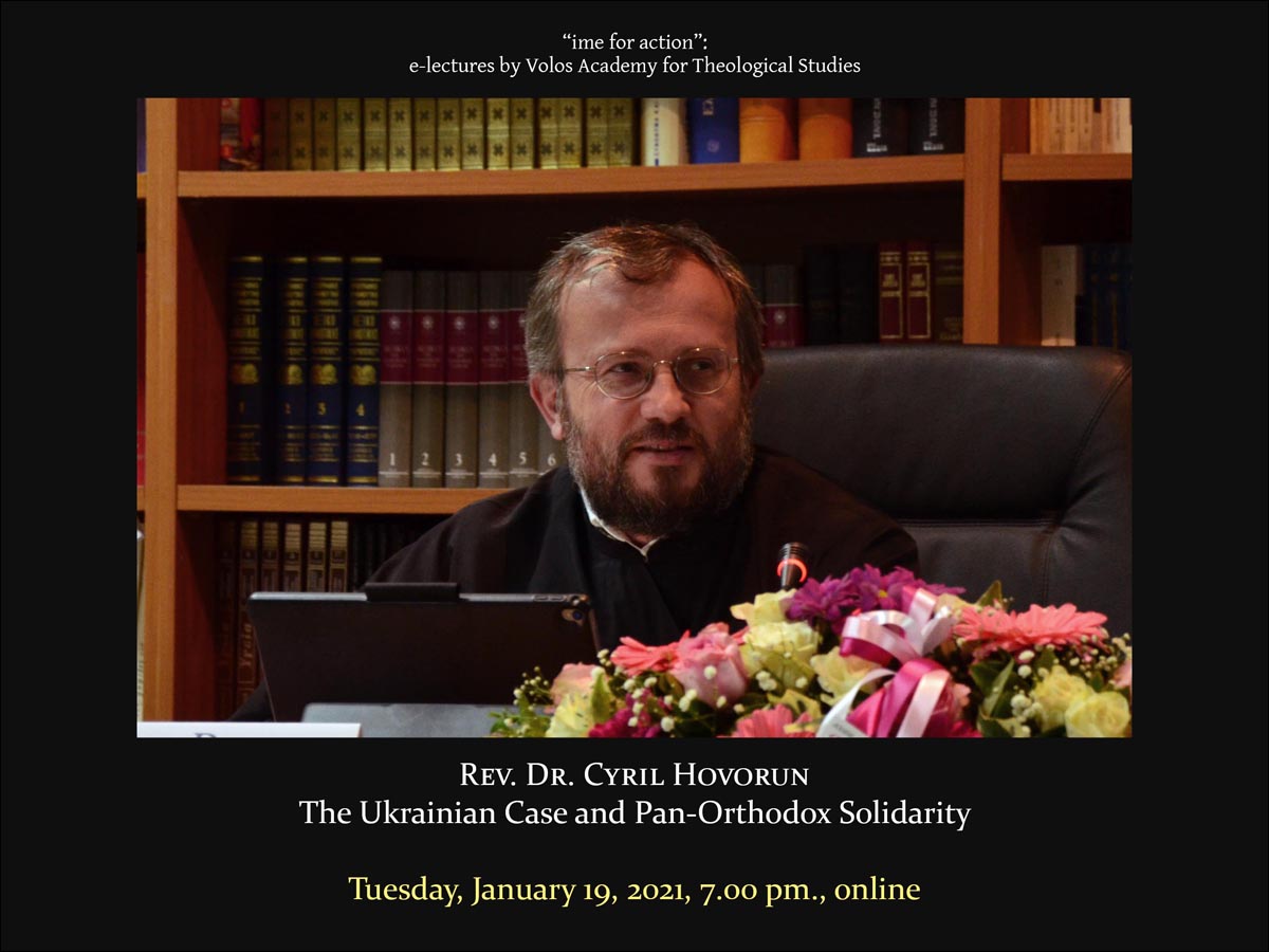 Rev. Dr. Cyril Hovorun: The Ukrainian case and Pan-Orthodox Solidarity