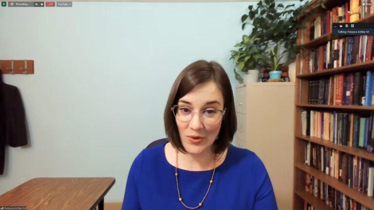 Deliverance of Online Lecture   Ashley Purpura:  ORTHODOX POWER:  NEGOTIATING THEOLOGIES OF HIERARCHY AND DEMOCRACY