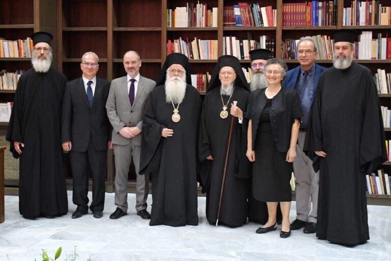 “Enlarged” Board of Directors of the Volos Academy for Theological Studies with the presence of His All-Holiness the Ecumenical Patriarch Bartholomew